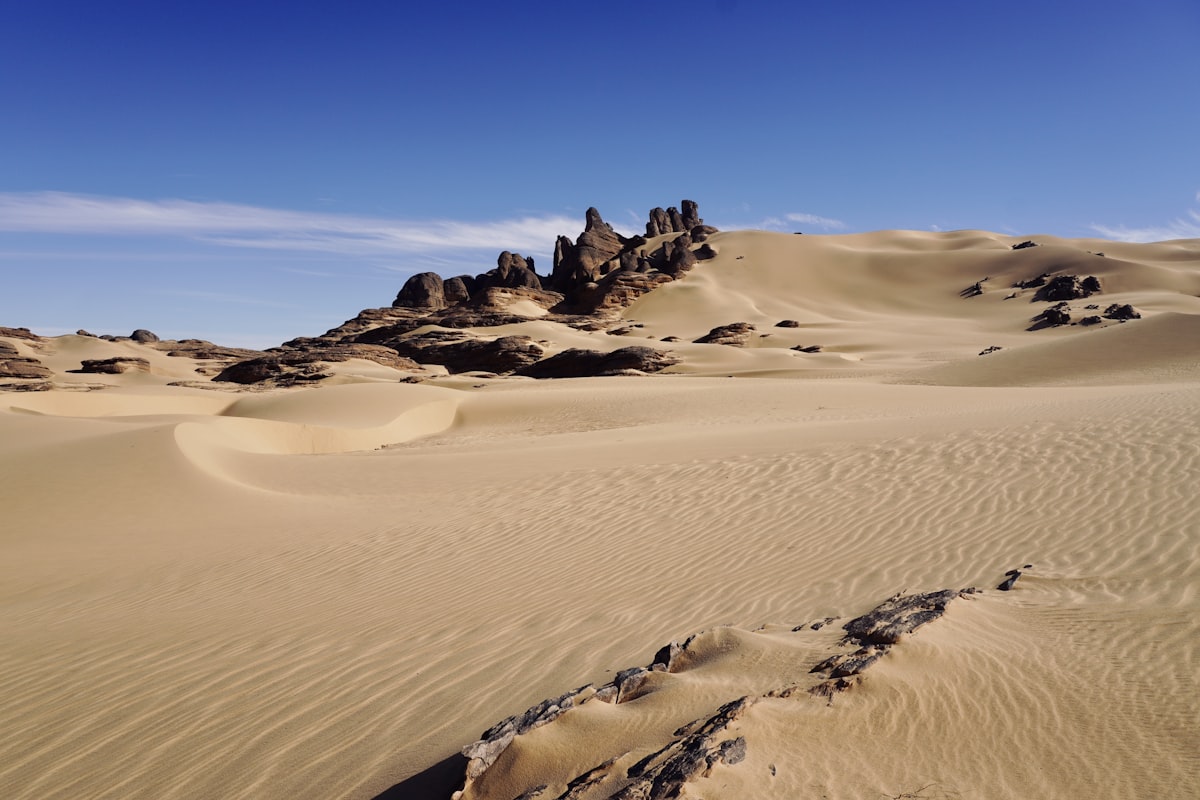 Algerian Arab family in Algeria